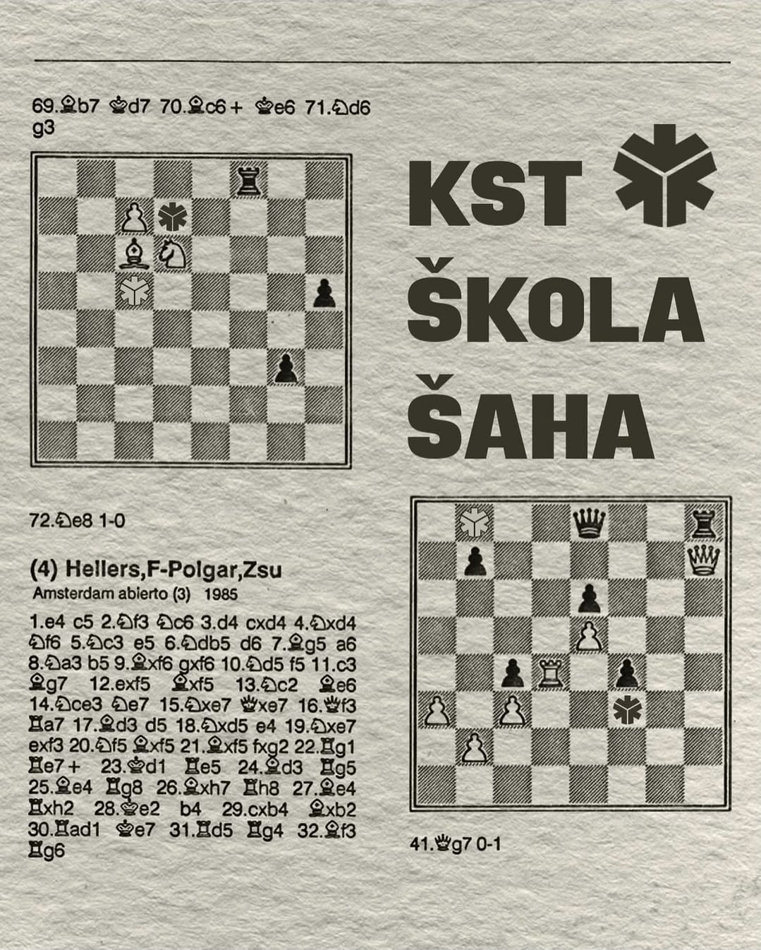 Škola šaha